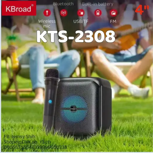 [KTS-2308] Bocina 4"inch SPEAKER DRIVE SIZE